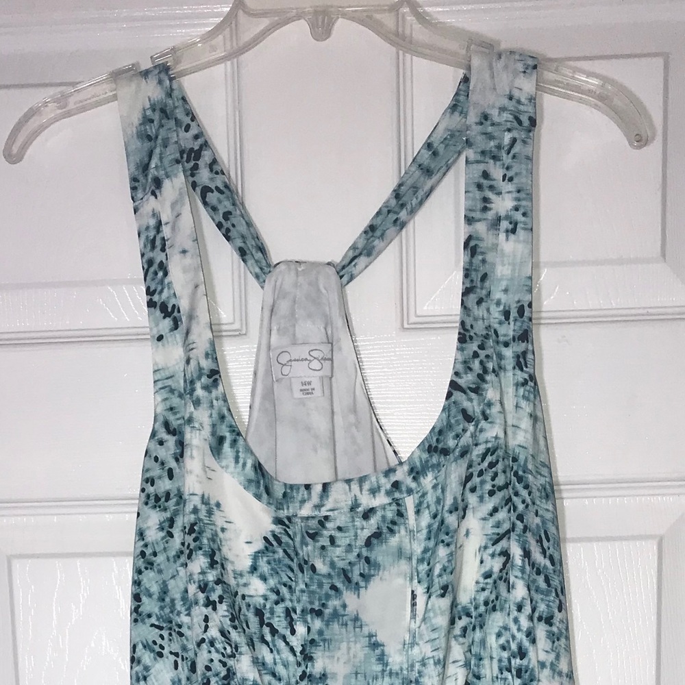 Teal Dress